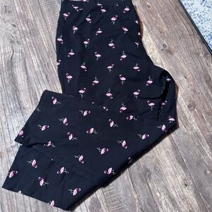 Torrid Flamingo 🦩 crop leggings - new size 0